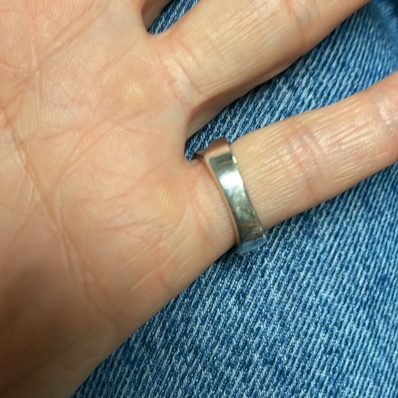 Tiffany and co Paloma Picasso triple heart Sterling ring - Picture 4 of 11